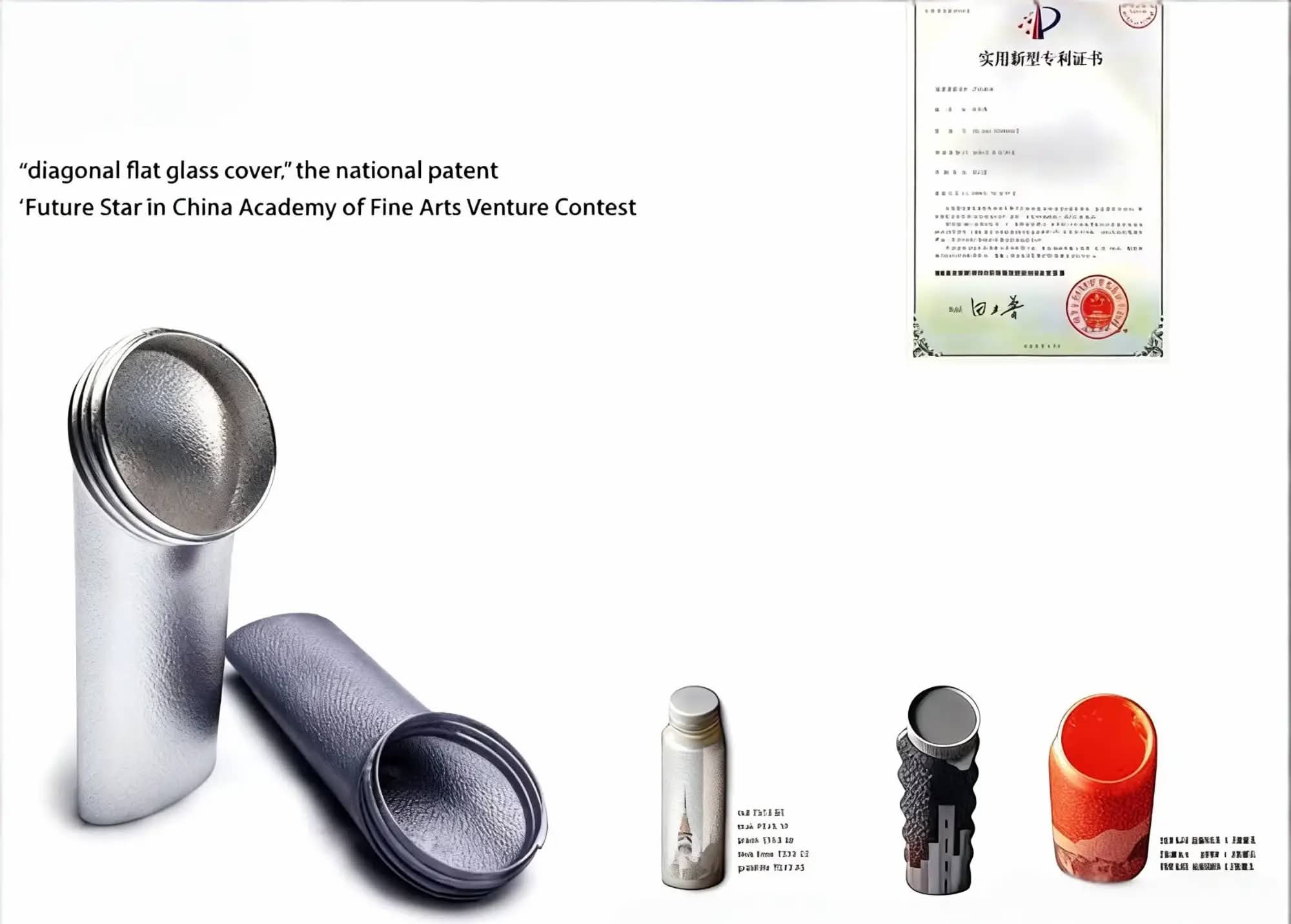 Angle Concept - Slanted Lid Flat Cup